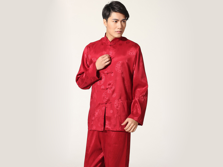 Tai Chi Clothing Long-sleeve Casual Style Linen Suit